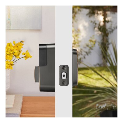 Yale Pro 2 Key Free Pushbutton Keypad Lock, Bluetooth with Wi-Fi Connect Bridge, Oil-Rubbed Bronze